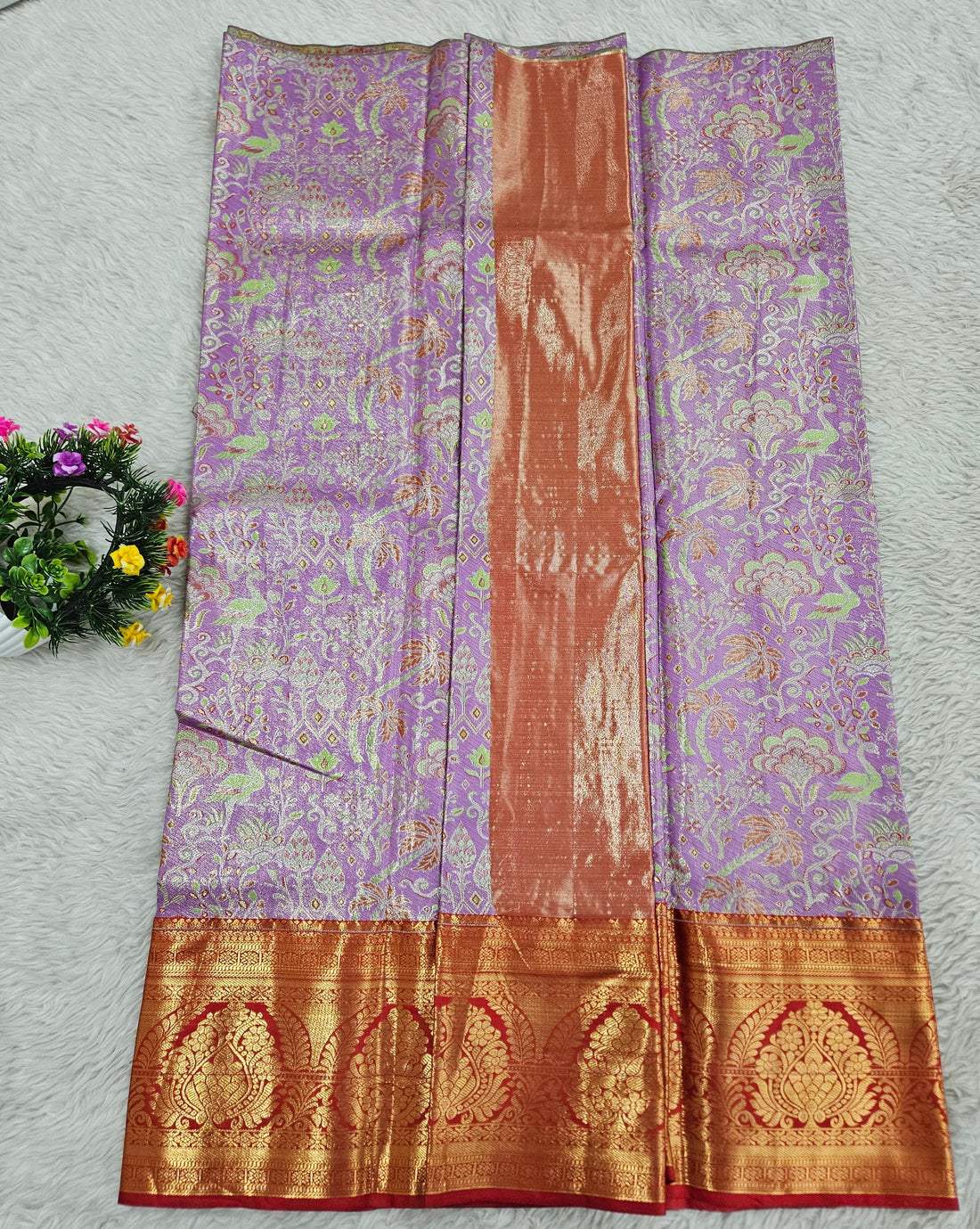 (5–10 Year) Lehenga – Unstitched (Blouse + Material)