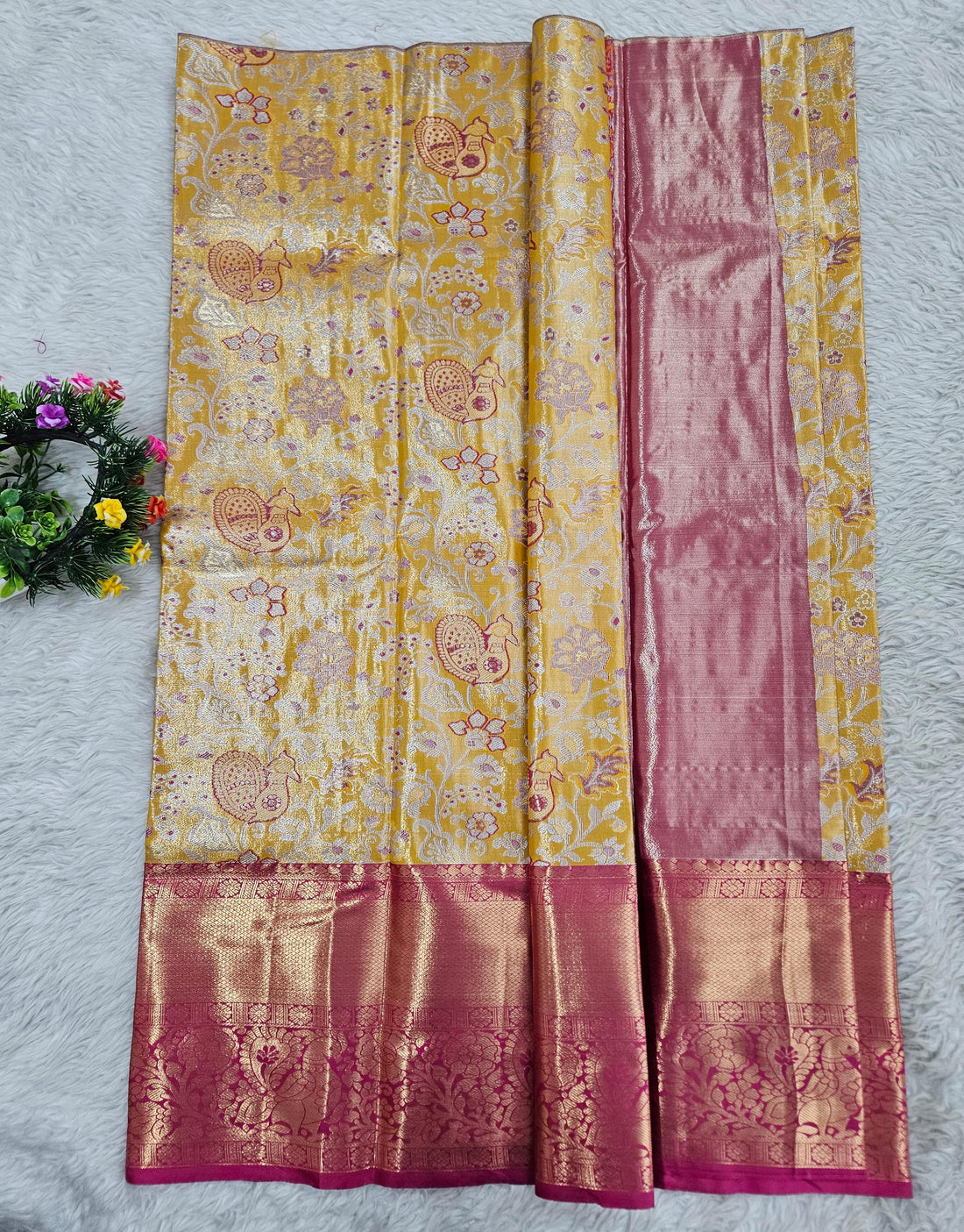 (5–10 Year) Lehenga – Unstitched (Blouse + Material)