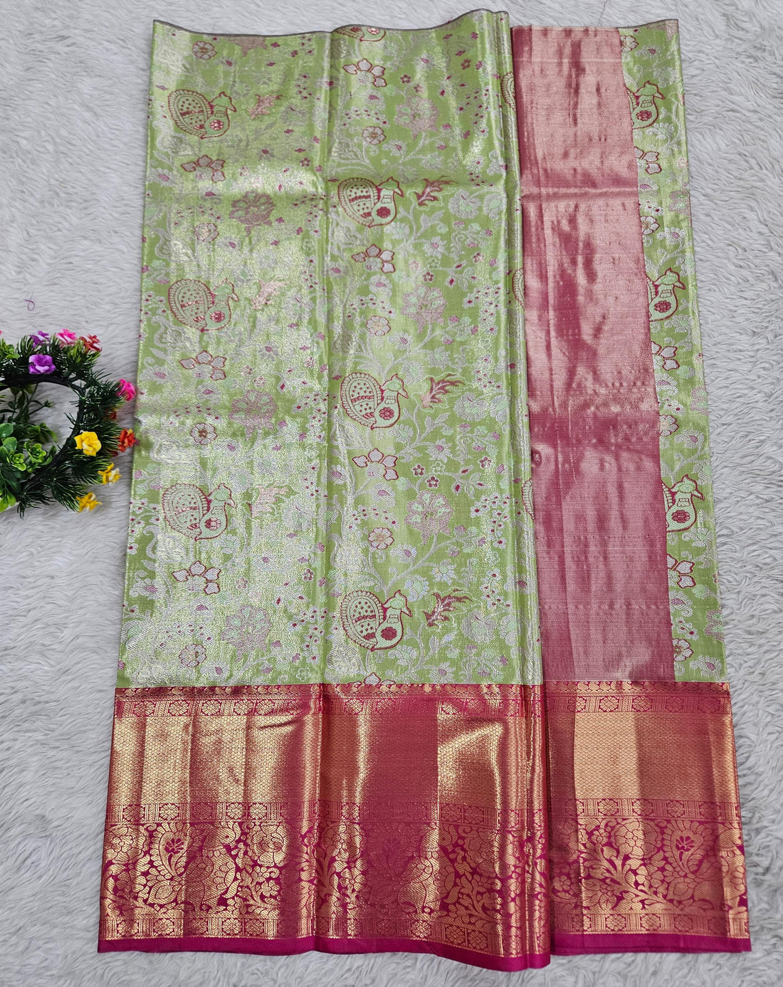 (5–10 Year) Lehenga – Unstitched (Blouse + Material)