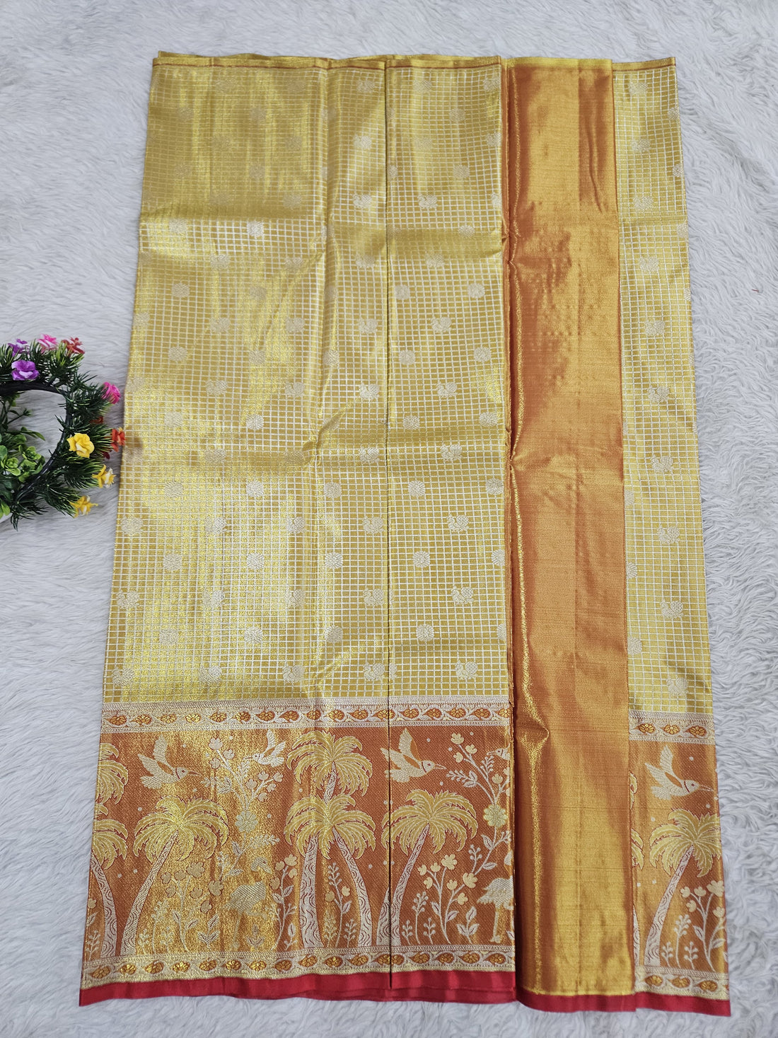 (5–10 Year) Lehenga – Unstitched (Blouse + Material)