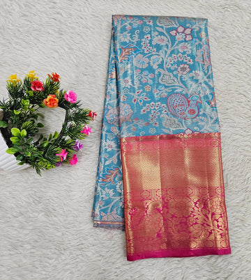 (5–10 Year) Lehenga – Unstitched (Blouse + Material)