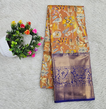 (5–10 Year) Lehenga – Unstitched (Blouse + Material)