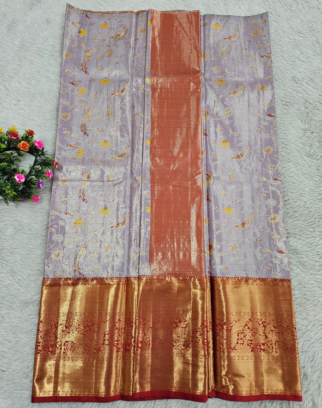 (5–10 Year) Lehenga – Unstitched (Blouse + Material)