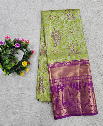 (5–10 Year) Lehenga – Unstitched (Blouse + Material)