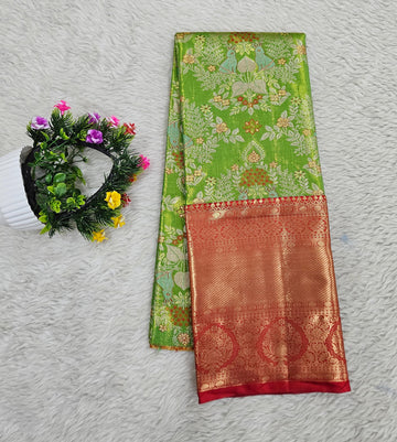 (5–10 Year) Lehenga – Unstitched (Blouse + Material)