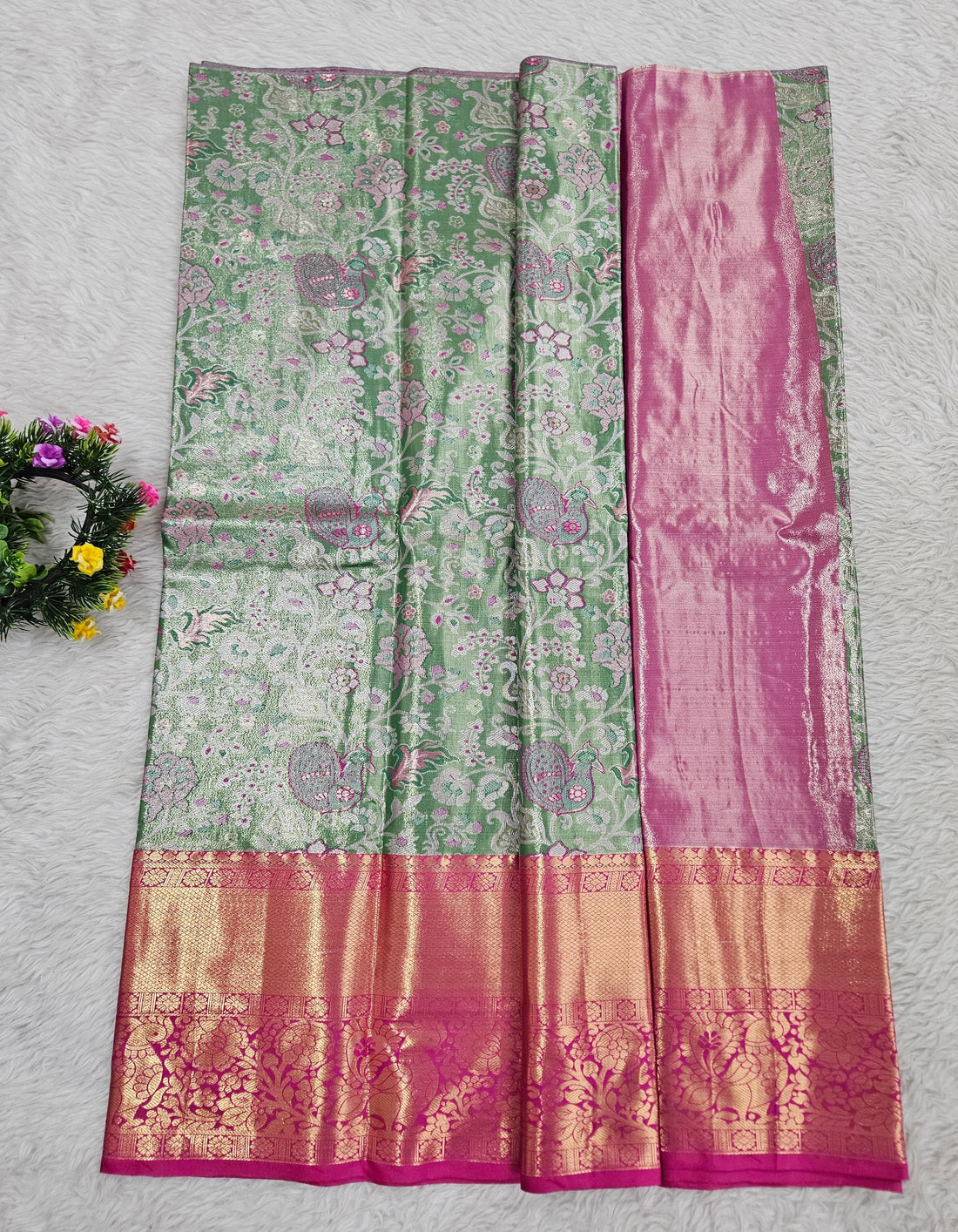 (5–10 Year) Lehenga – Unstitched (Blouse + Material)