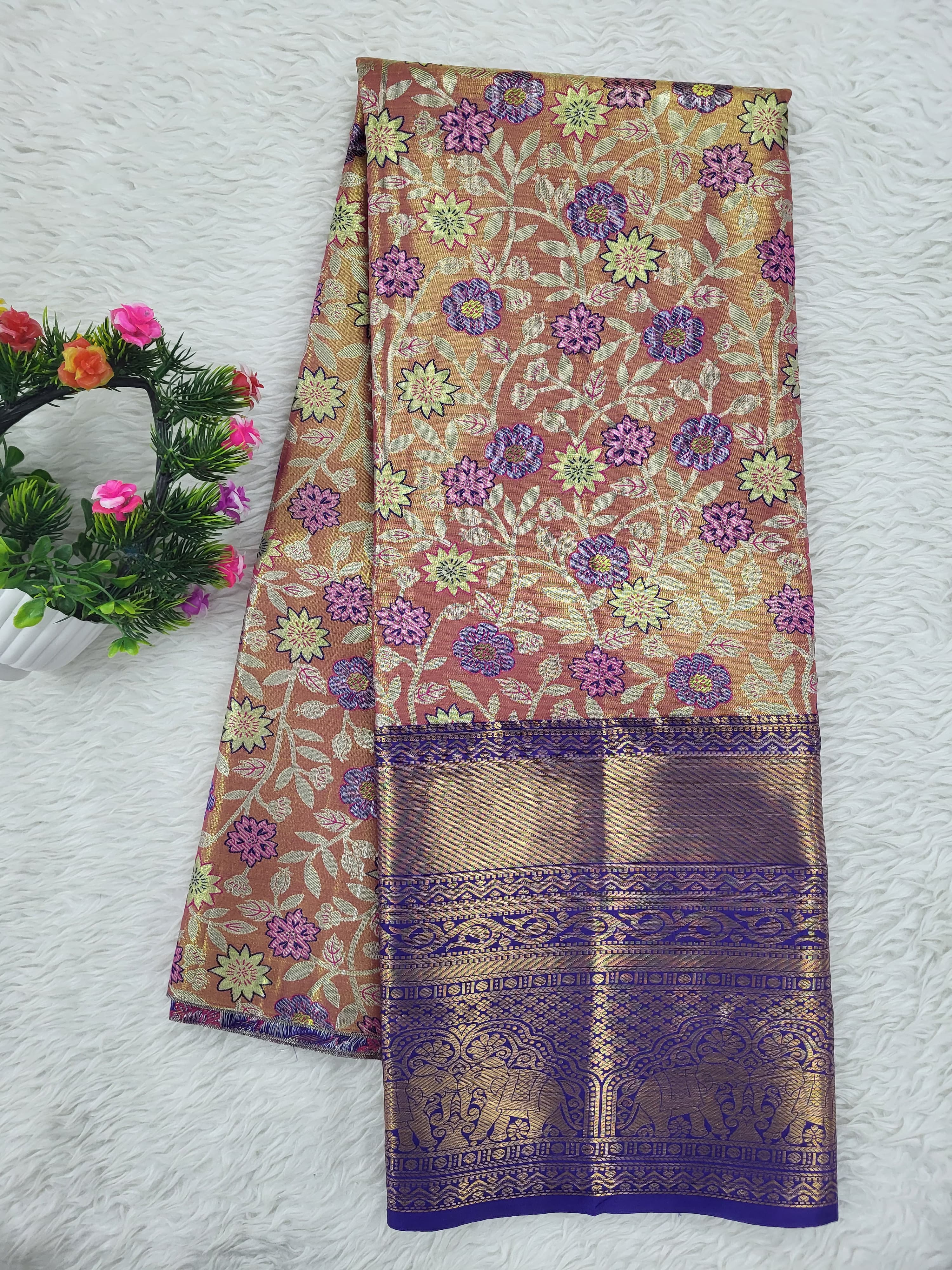(10+ Year) Lehenga – Unstitched (Blouse + Material)