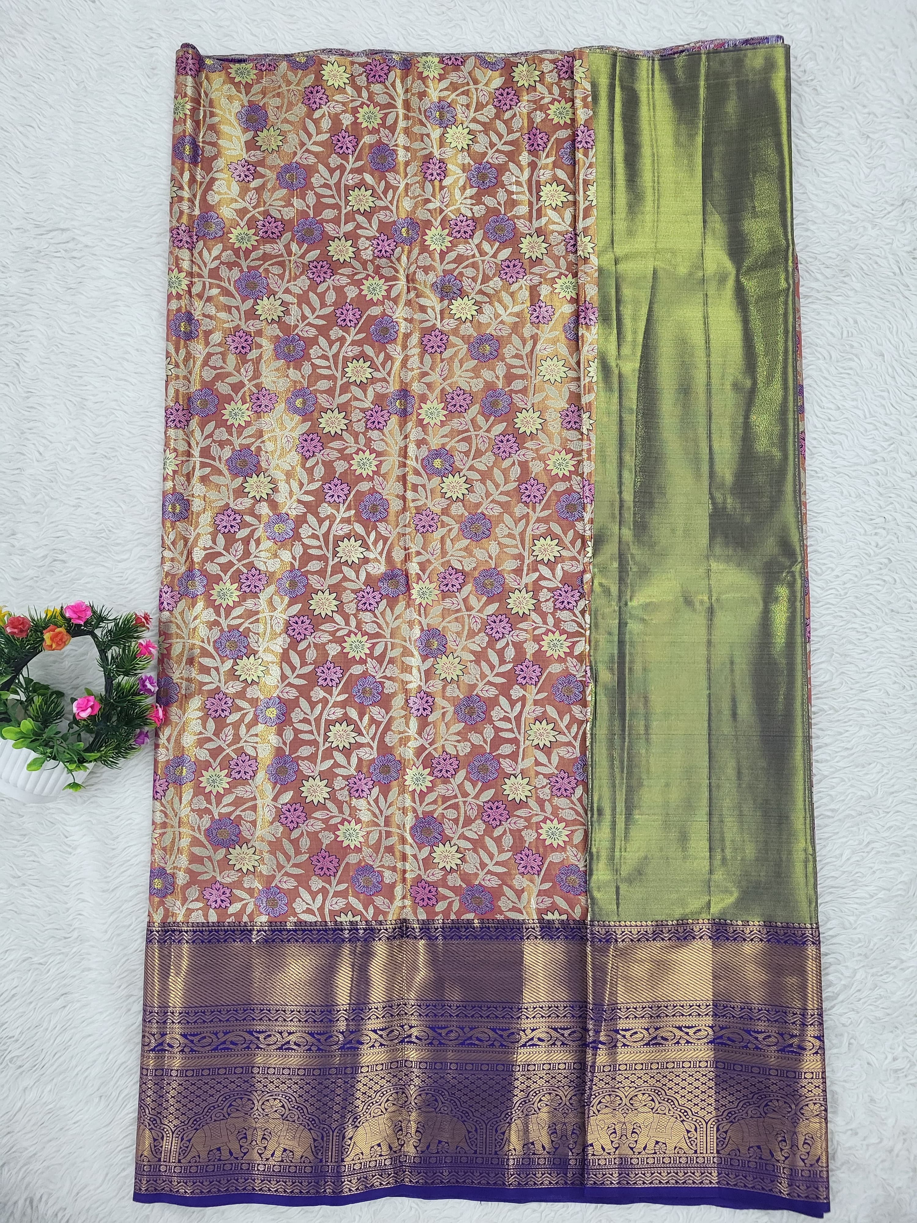 (10+ Year) Lehenga – Unstitched (Blouse + Material)
