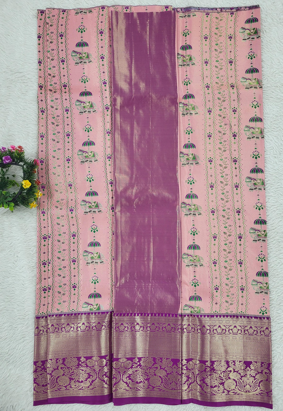 (10+ Year) Lehenga – Unstitched (Blouse + Material)