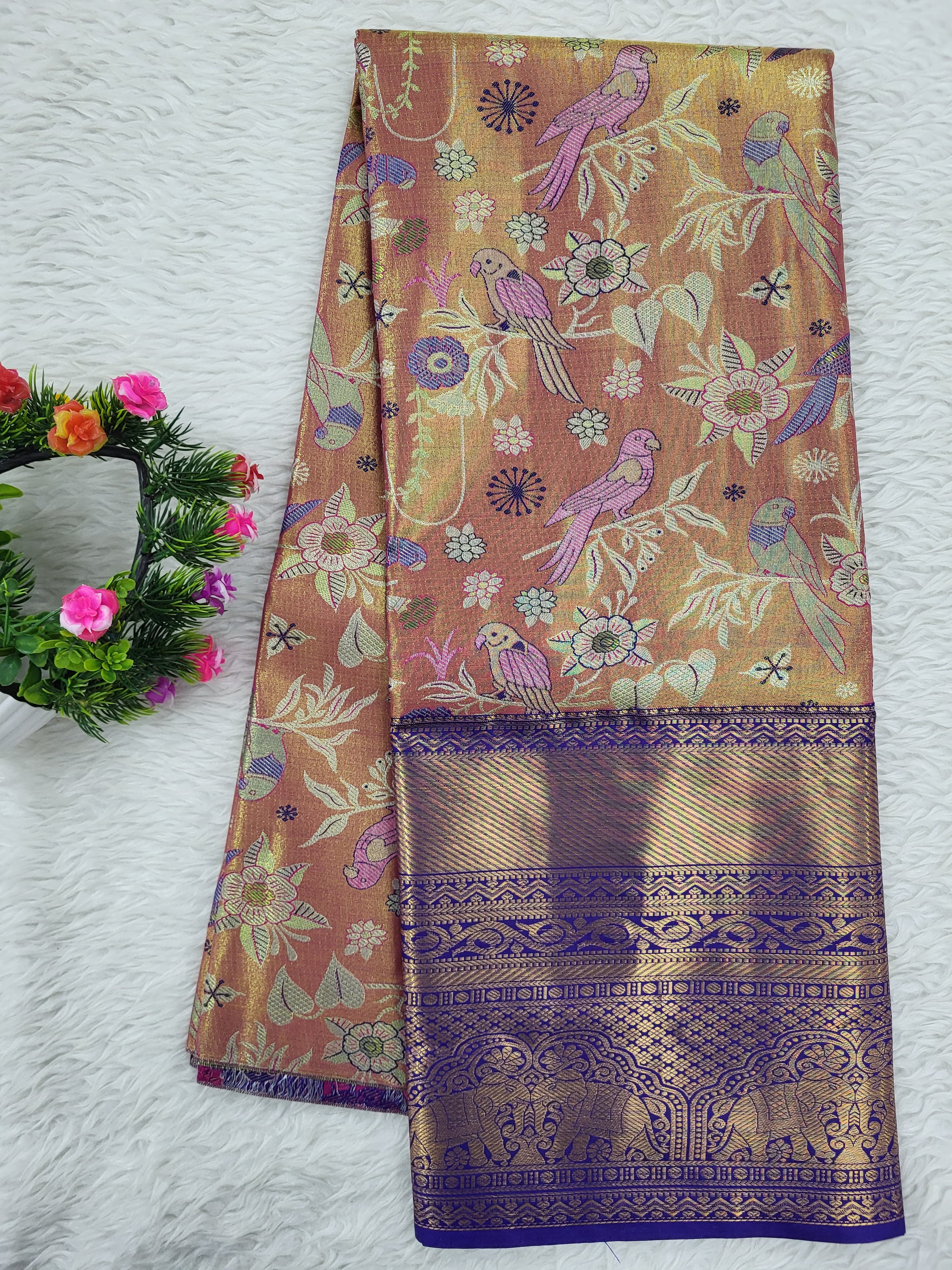 (10+ Year) Lehenga – Unstitched (Blouse + Material)