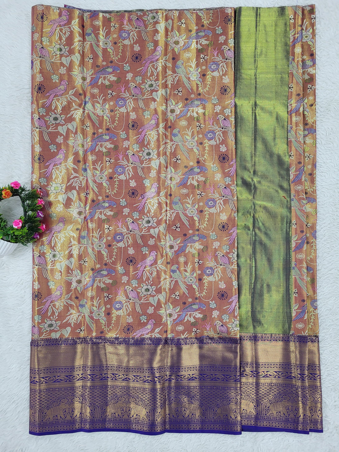 (10+ Year) Lehenga – Unstitched (Blouse + Material)