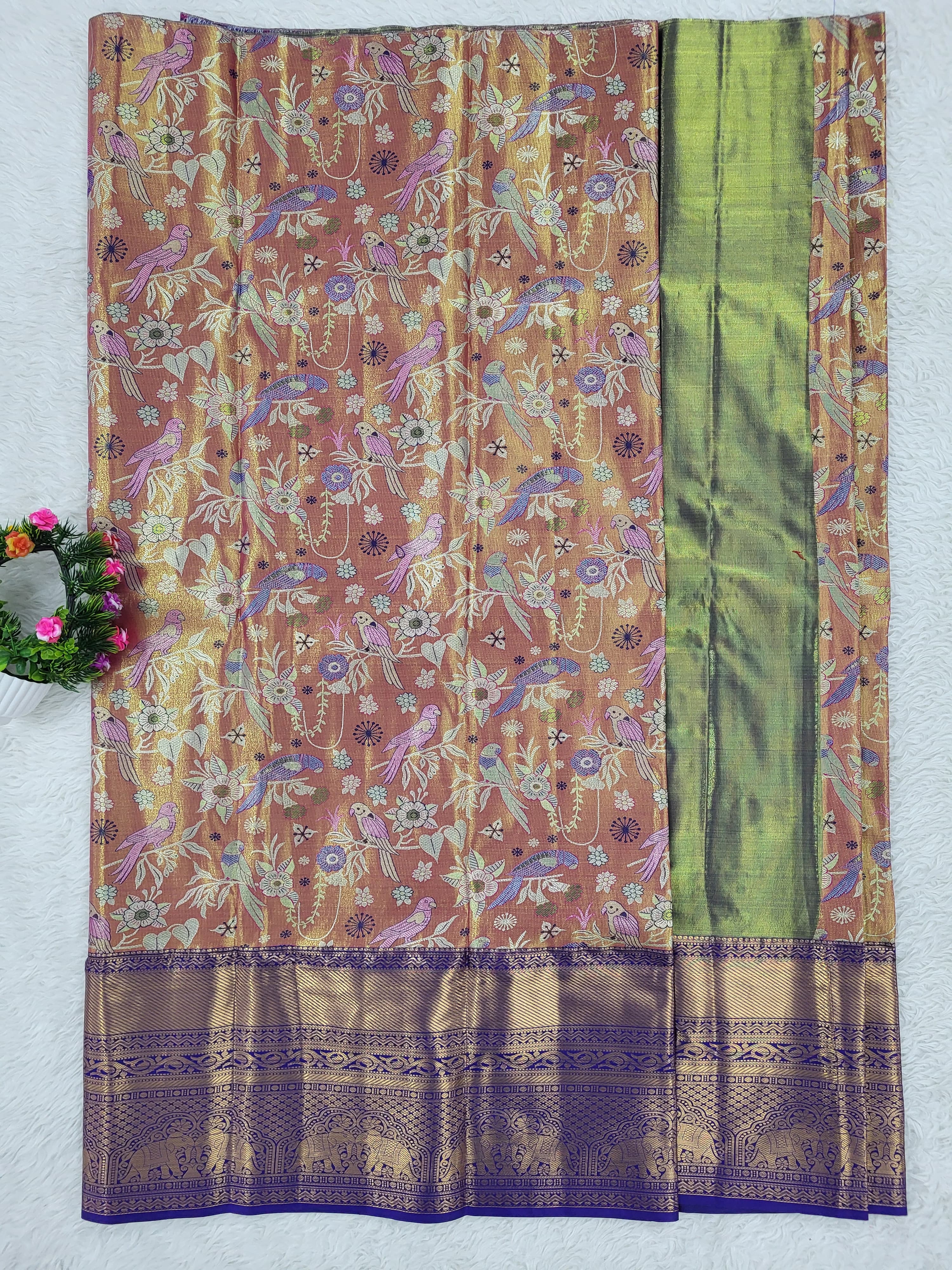 (10+ Year) Lehenga – Unstitched (Blouse + Material)