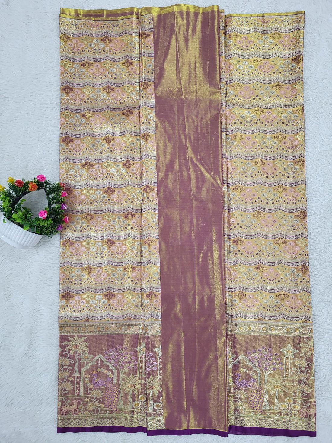 (10+ Year) Lehenga – Unstitched (Blouse + Material)