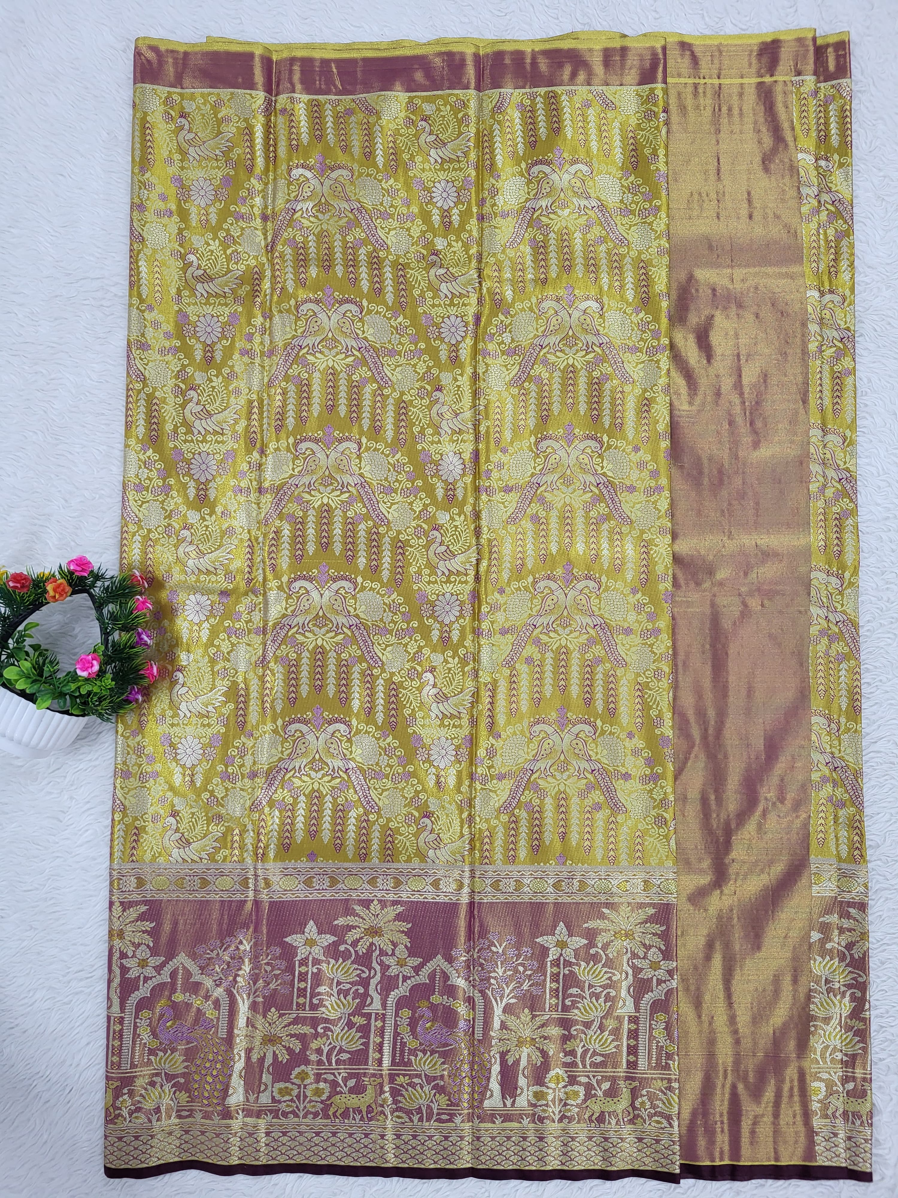 (10+ Year) Lehenga – Unstitched (Blouse + Material)