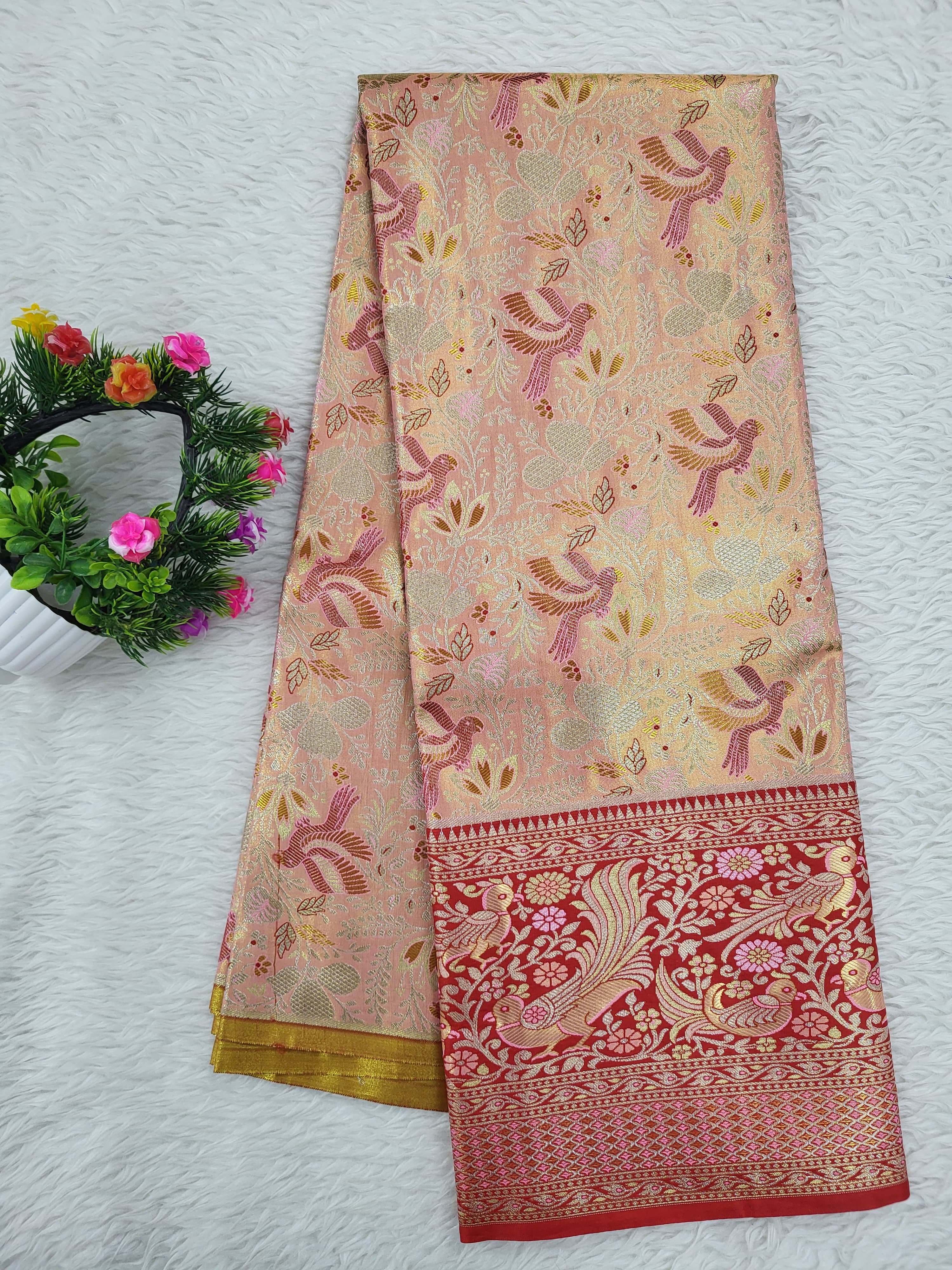 (10+ Year) Lehenga – Unstitched (Blouse + Material)
