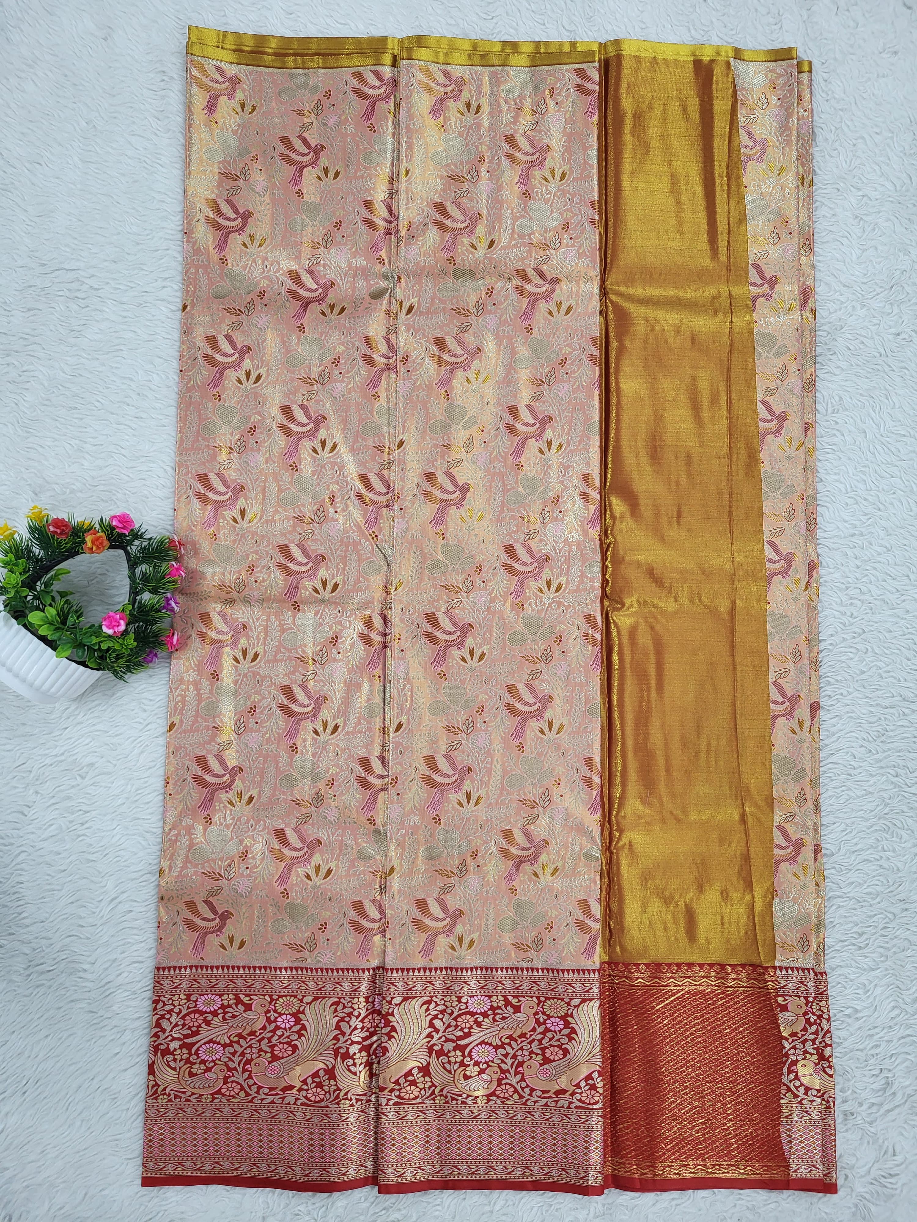 (10+ Year) Lehenga – Unstitched (Blouse + Material)