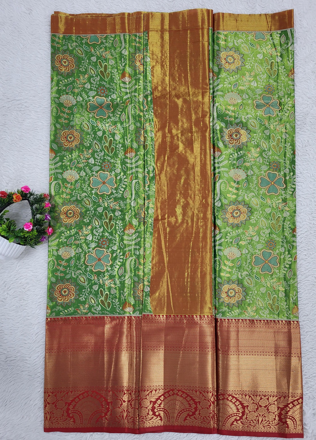 (10+ Year) Lehenga – Unstitched (Blouse + Material)