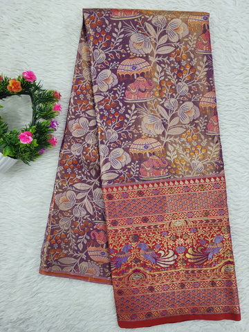 (10+ Year) Lehenga – Unstitched (Blouse + Material)