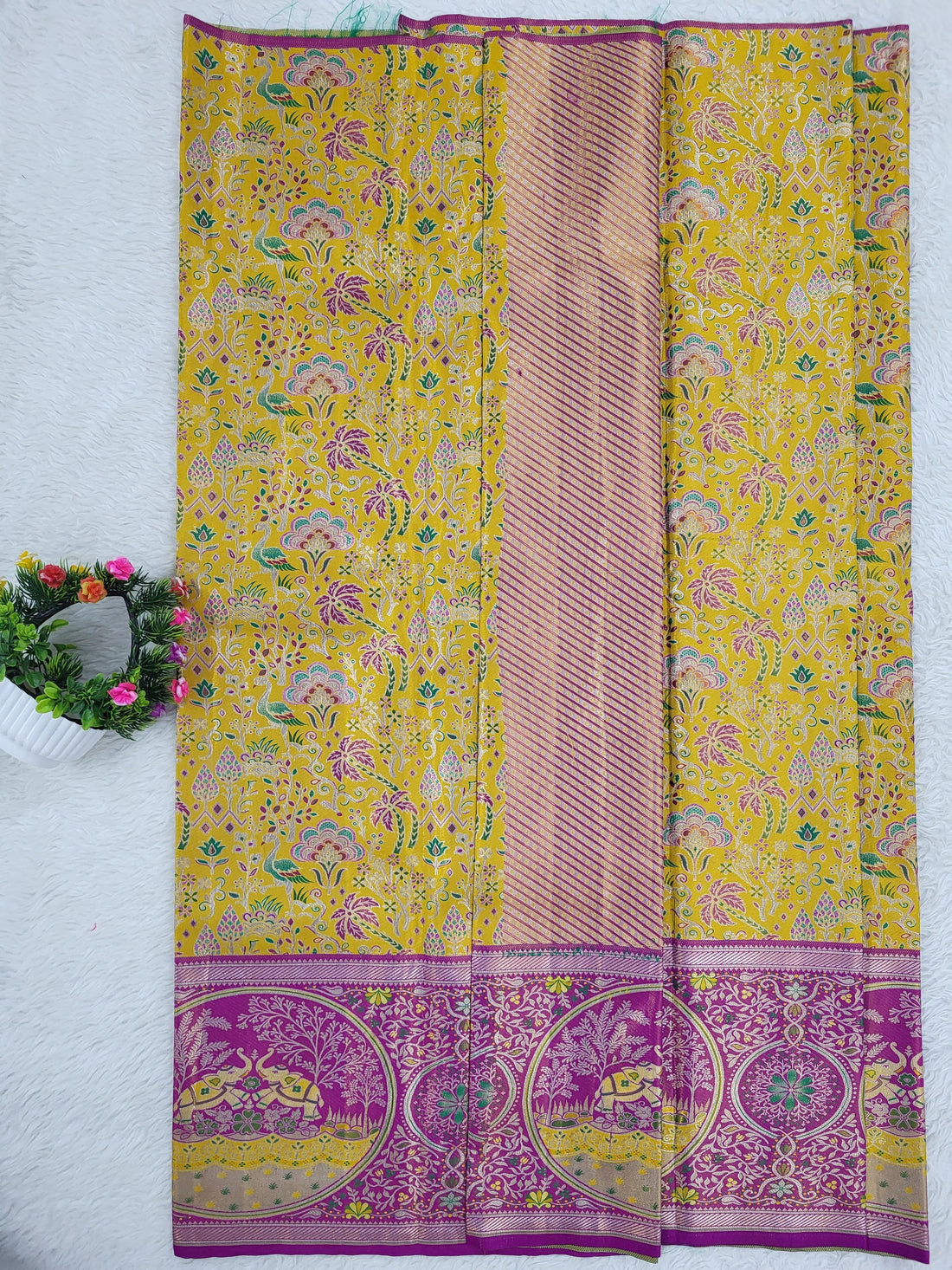 (10+ Year) Lehenga – Unstitched (Blouse + Material)