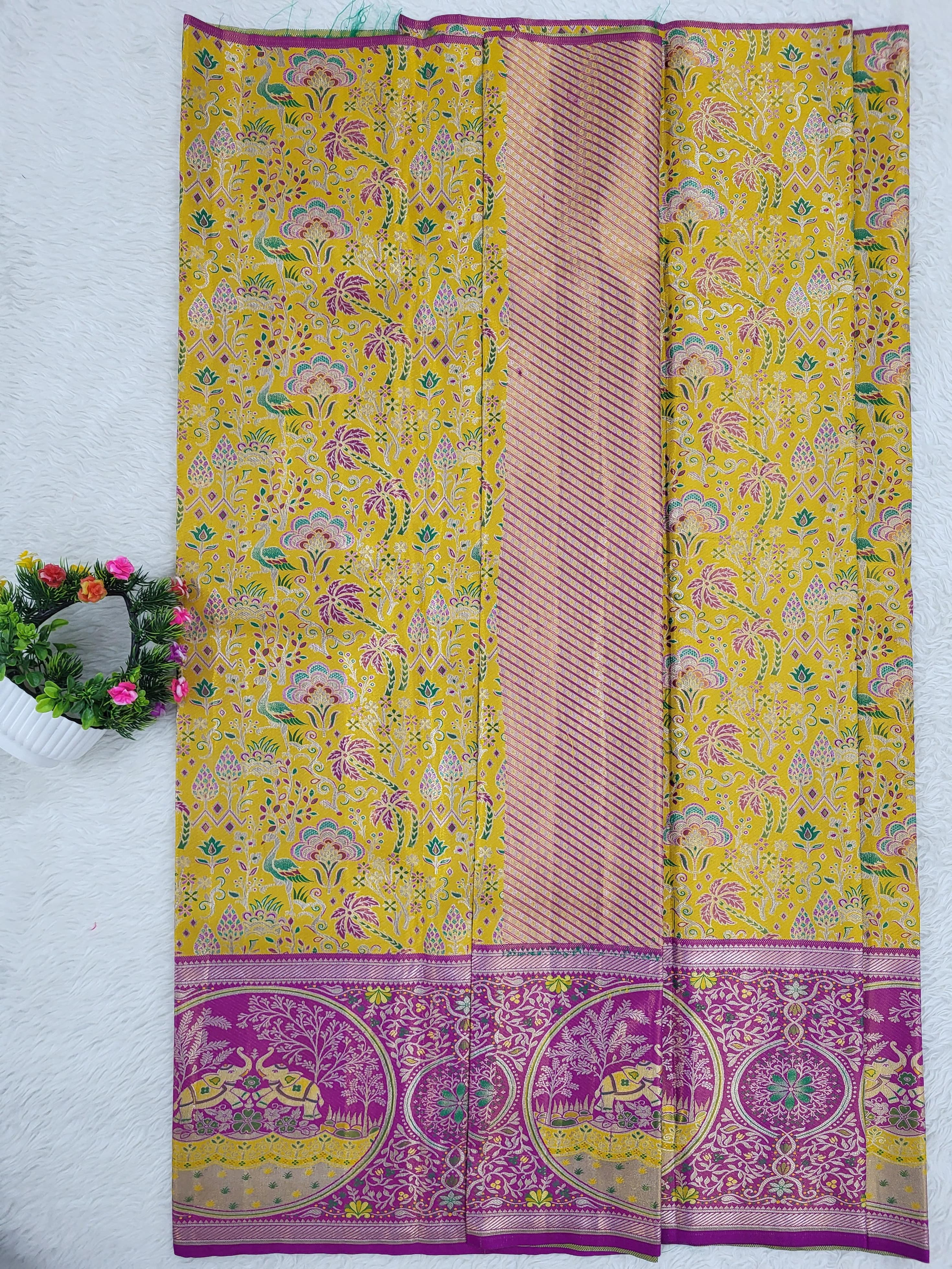 (10+ Year) Lehenga – Unstitched (Blouse + Material)