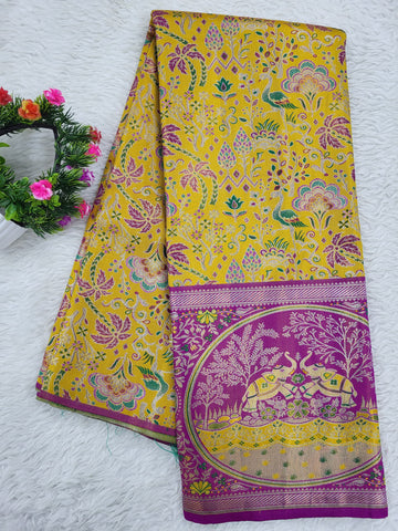 (10+ Year) Lehenga – Unstitched (Blouse + Material)