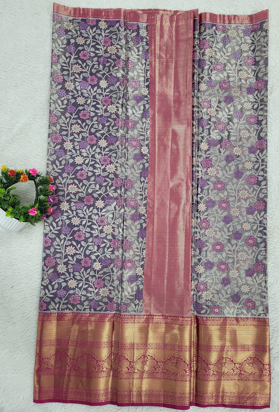 (10+ Year) Lehenga – Unstitched (Blouse + Material)