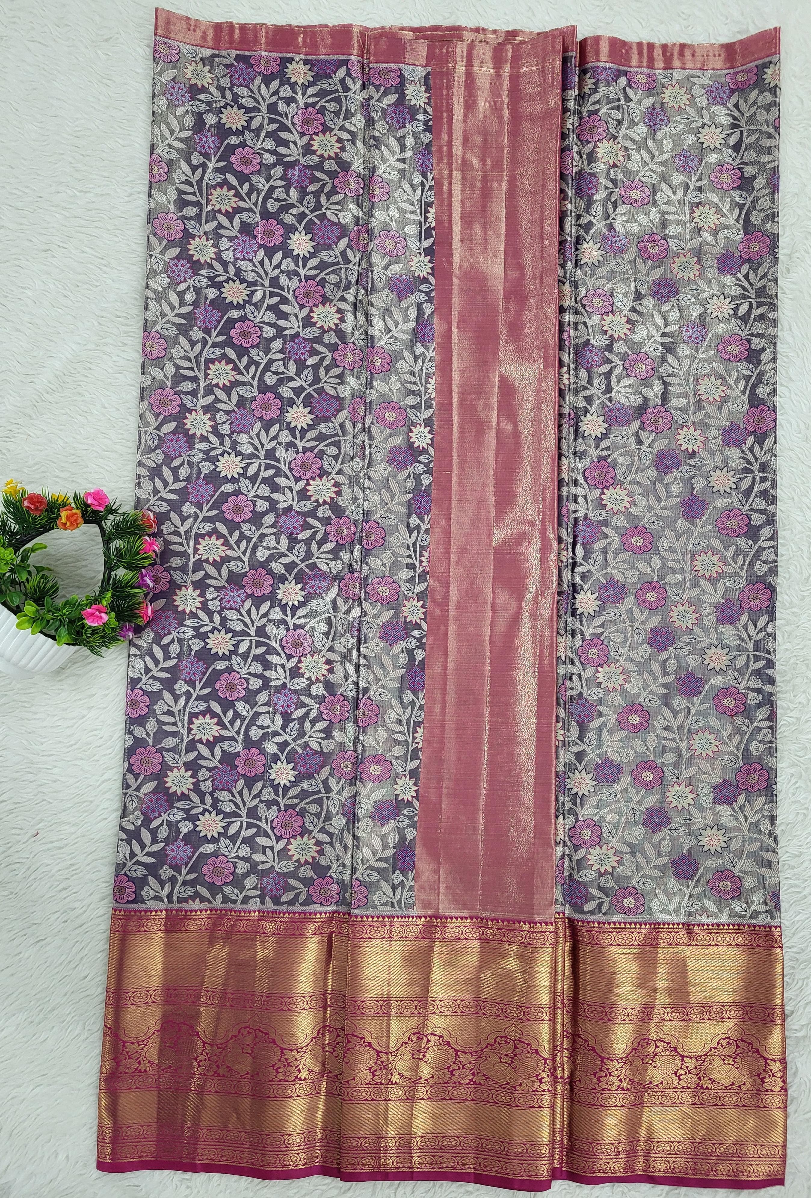 (10+ Year) Lehenga – Unstitched (Blouse + Material)