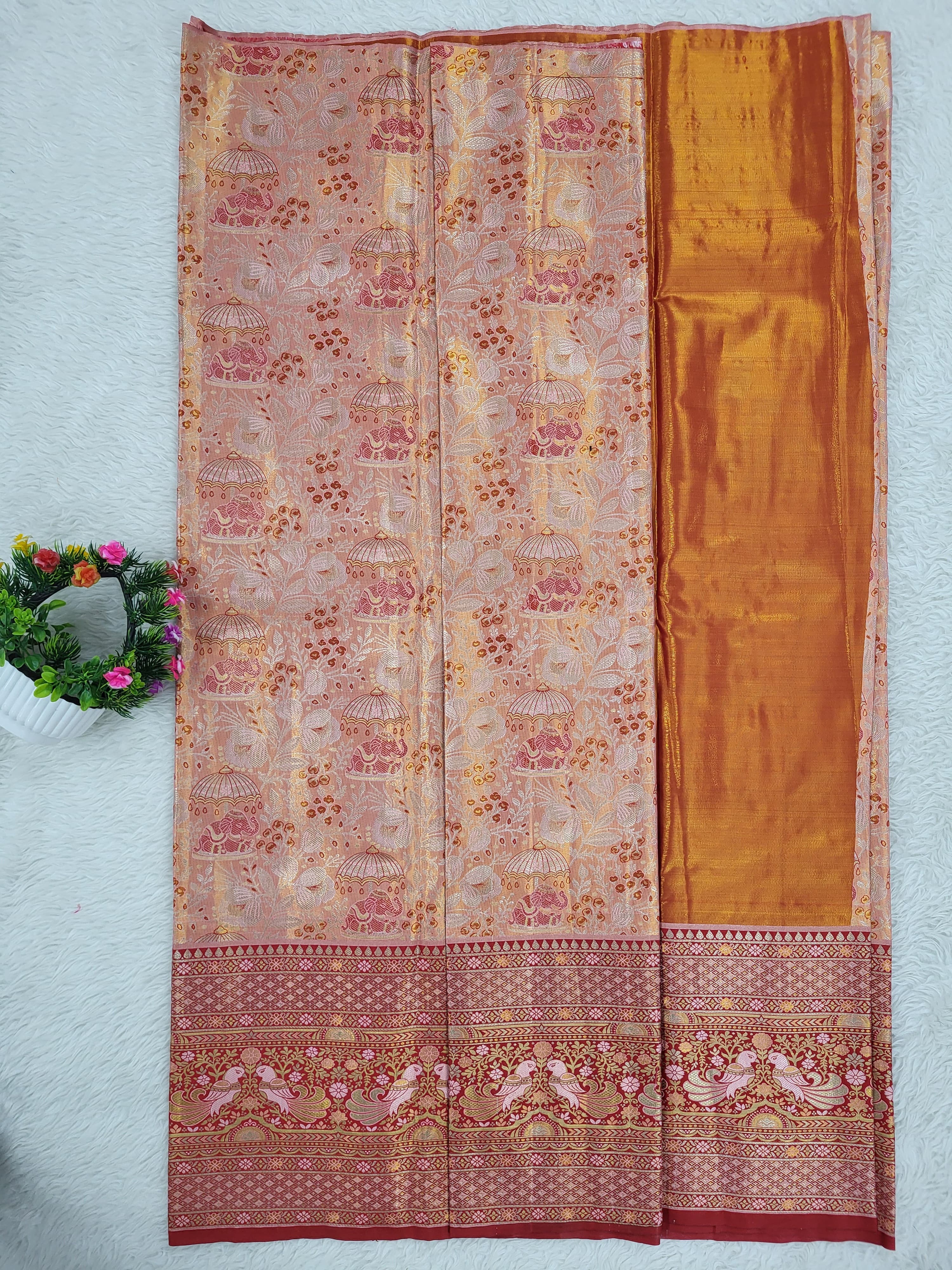 (10+ Year) Lehenga – Unstitched (Blouse + Material)