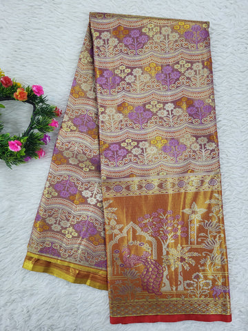 (10+ Year) Lehenga – Unstitched (Blouse + Material)