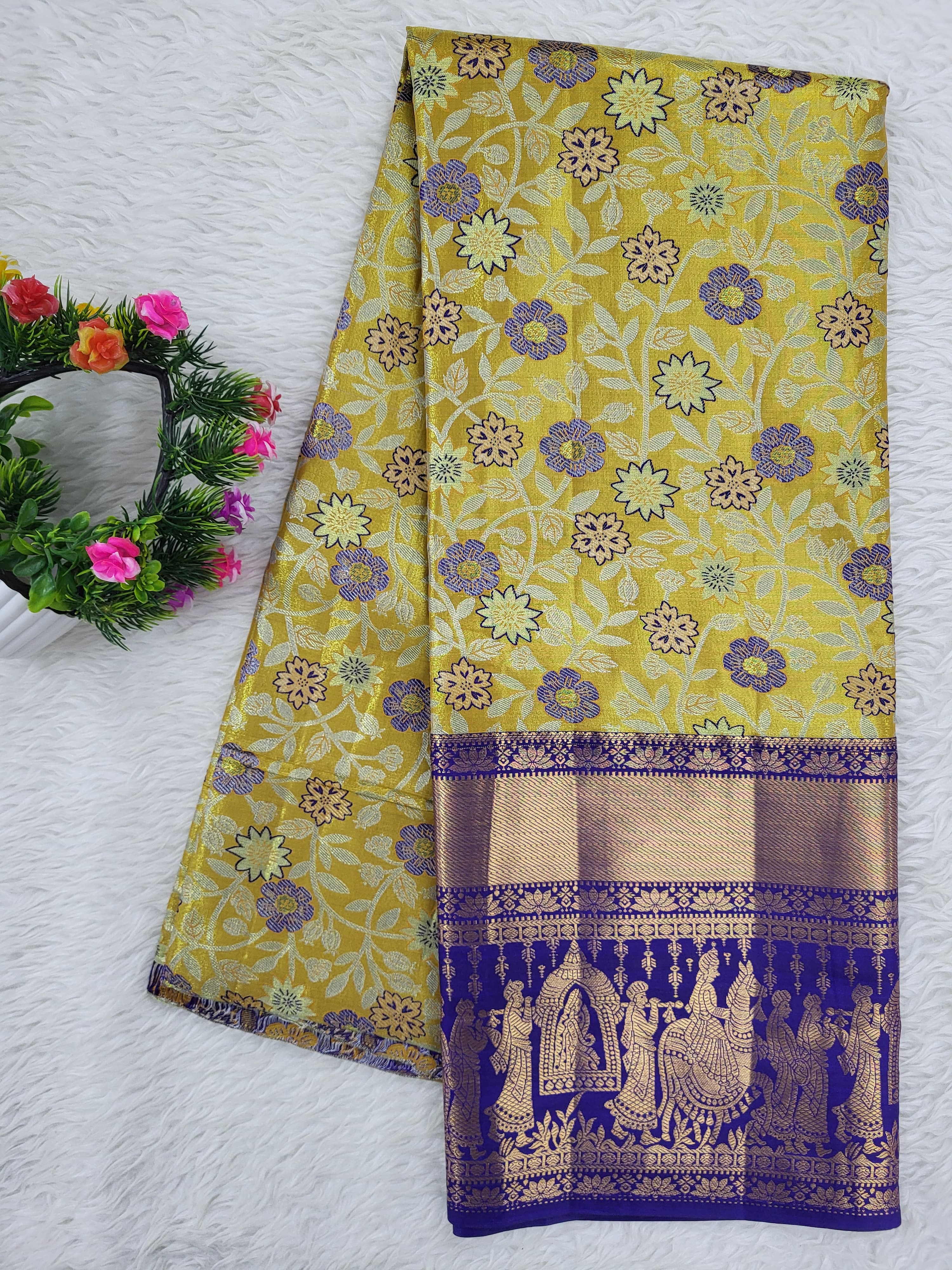(10+ Year) Lehenga – Unstitched (Blouse + Material)