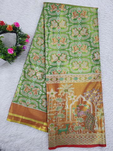(10+ Year) Lehenga – Unstitched (Blouse + Material)