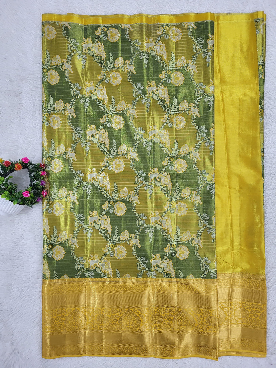 (10+ Year) Lehenga – Unstitched (Blouse + Material)