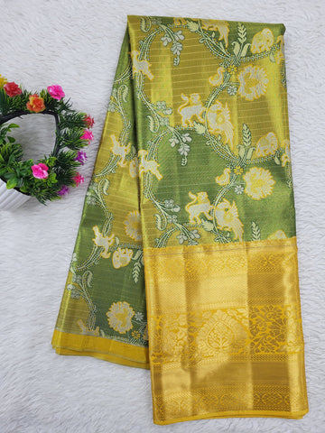 (10+ Year) Lehenga – Unstitched (Blouse + Material)