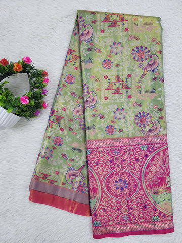 (10+ Year) Lehenga – Unstitched (Blouse + Material)