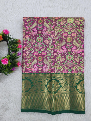 (0–1 Year) Lehenga – Unstitched (Blouse + Material)