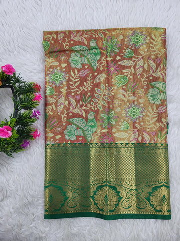 (0–1 Year) Lehenga – Unstitched (Blouse + Material)