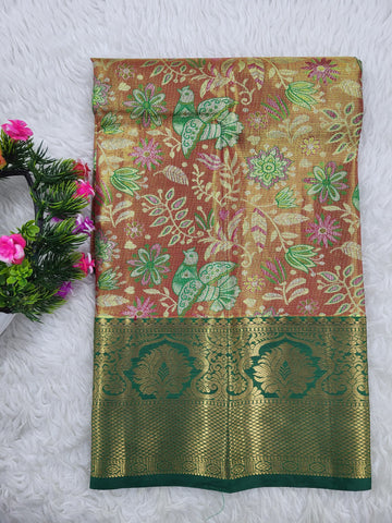 (0–1 Year) Lehenga – Unstitched (Blouse + Material)