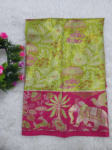 (0–1 Year) Lehenga – Unstitched (Blouse + Material)