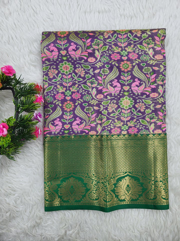 (0–1 Year) Lehenga – Unstitched (Blouse + Material)