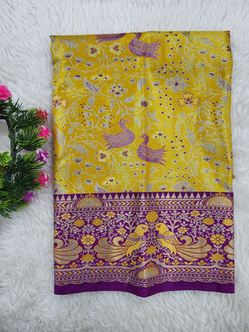 (0–1 Year) Lehenga – Unstitched (Blouse + Material)