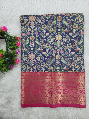 (0–1 Year) Lehenga – Unstitched (Blouse + Material)