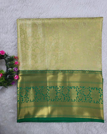 Semi kanchipattu Tissue Saree