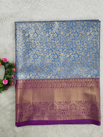 Semi kanchipattu Tissue Saree