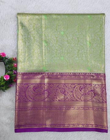 Semi kanchipattu Tissue Saree