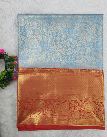 Semi kanchipattu Tissue Saree