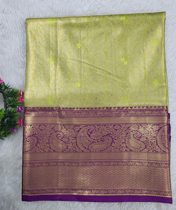 Semi kanchipattu Tissue Saree
