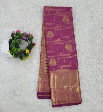 Semi kanchipattu Saree