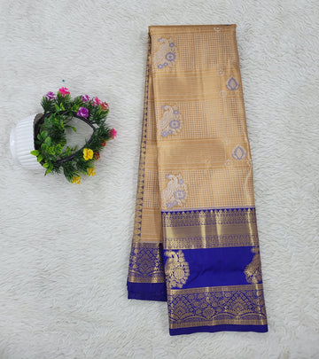 Semi kanchipattu Tissue Saree