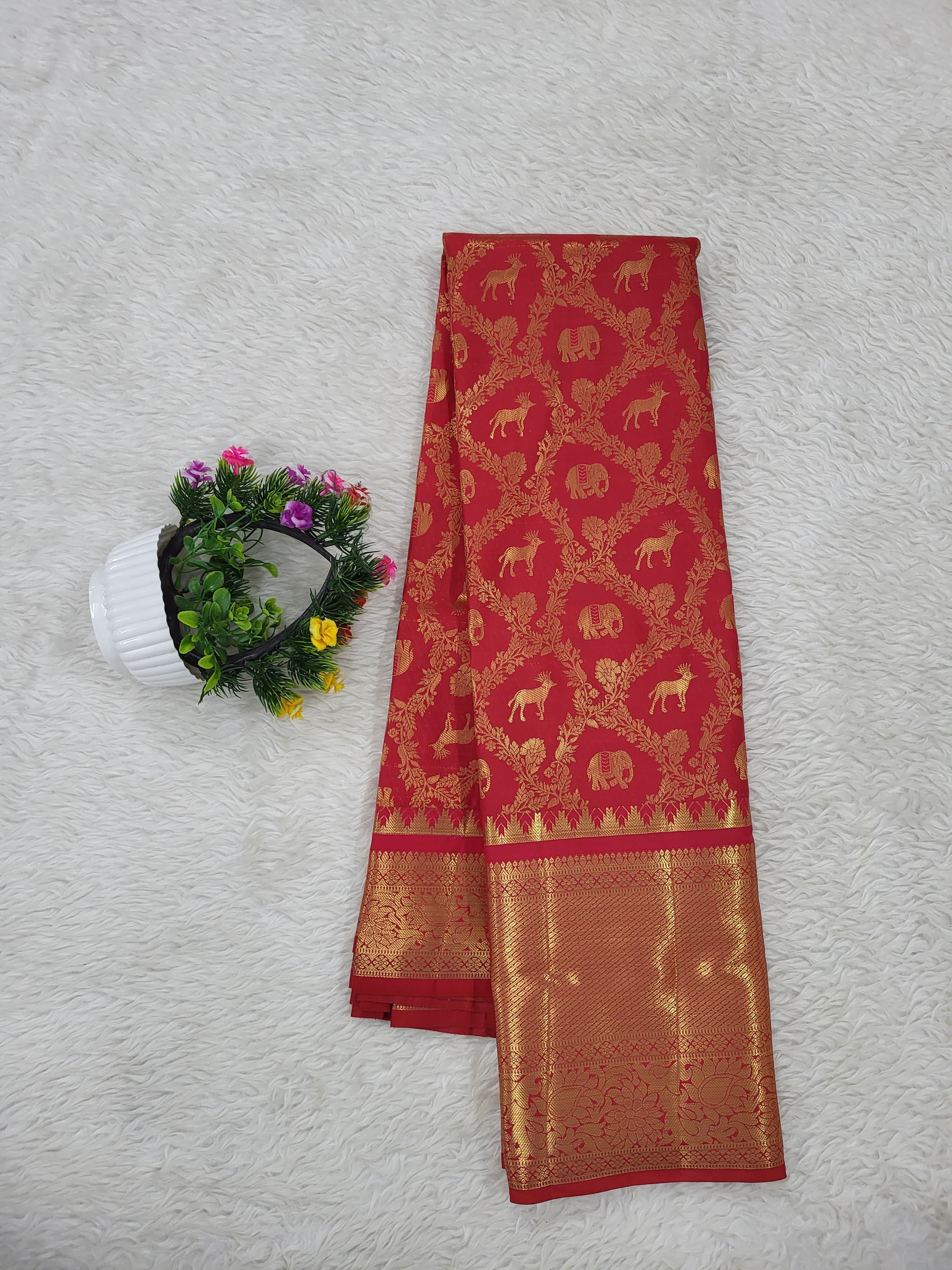 Semi kanchipattu Saree