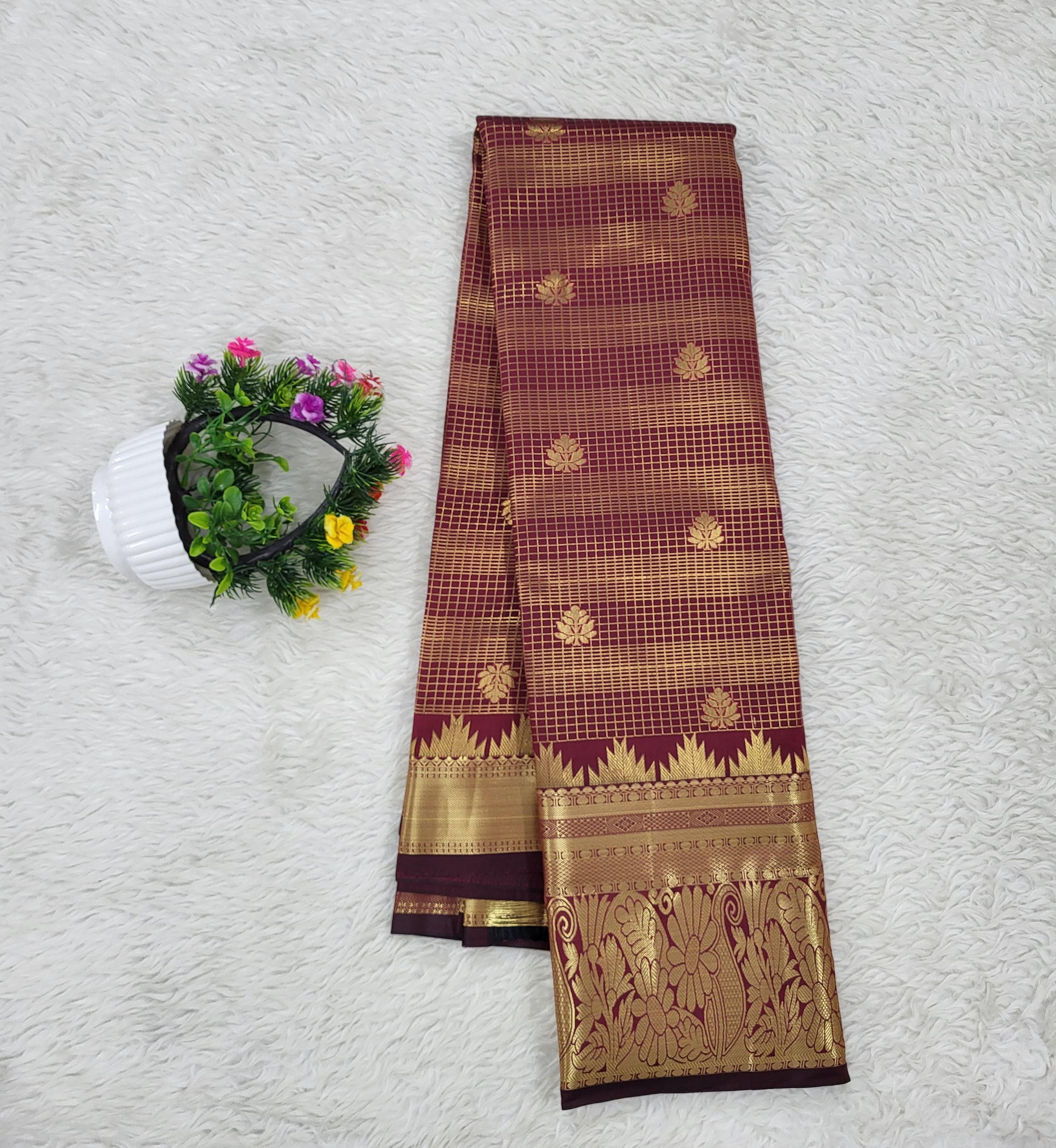 Semi kanchipattu Saree